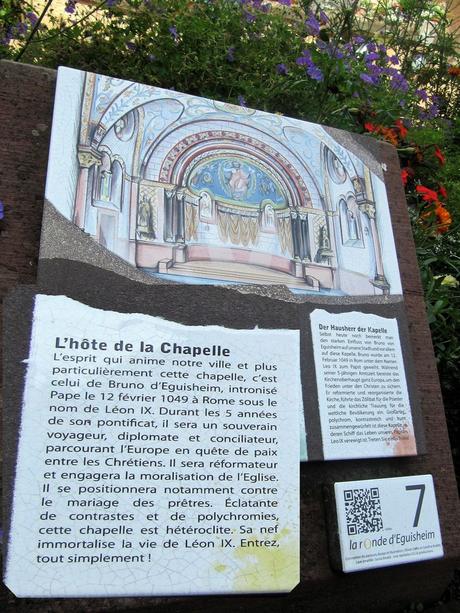 La France - Eguisheim, sa chapelle, son château et son église