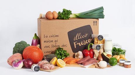 J’ai testé « Illico Fresco » : Panier repas livrés chez vous. Crevettes marinées.
