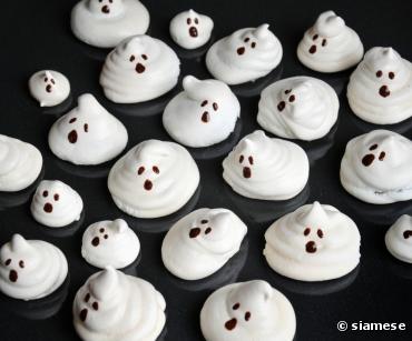Recette bio : Meringues bio fantômes d'Halloween