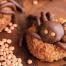Halloween layer cake bio et vegan au chocolat & coco