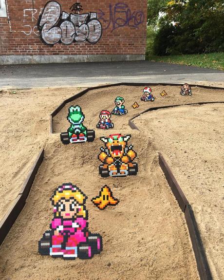 Une sélection plutôt cool de Street Art et Pixel Art !