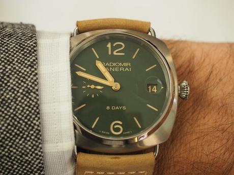 Panerai Green Dials, édition limitée de cadrans verts pour Luminor et Radiomir.