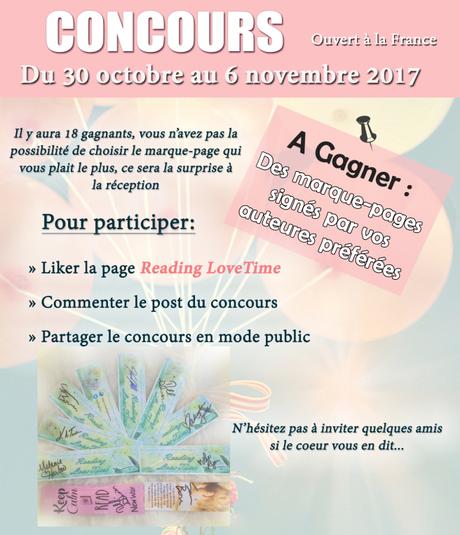 🍀 CONCOURS du 30 octobre au 6 novembre 2017 🍀