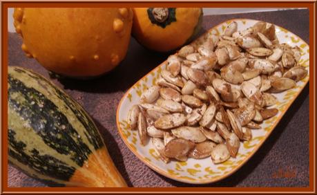 Graines de Citrouille grillées au Curry et Cumin Graines de Citrouille grillées au Curry et Cumin