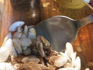 Graines de Citrouille grillées au Curry et Cumin Cliquer sur les photographies pour les agrandir