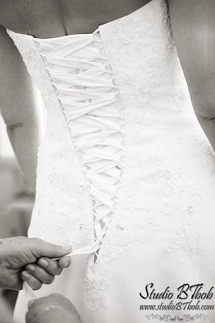 Robe de mariée lacets