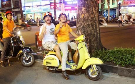 balade en Vespa Saigon