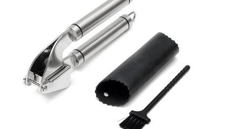 On a testé : Le kit presse-ail professionnel Baban On a testé : Le kit presse-ail professionnel Baban