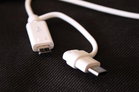 Câble combo USB-C Micro USB officiel Samsung 1 2