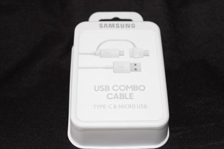 Câble combo USB-C Micro USB officiel Samsung 1