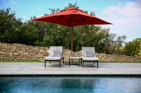 La piscine du château de Valmy