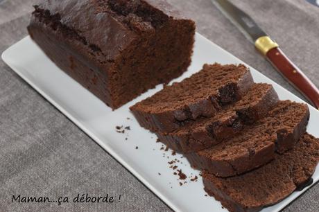 Cake au chocolat, amande et sésame
