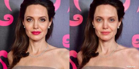 MakeApp : cette application propose d’enlever le maquillage des visages des célébrités
