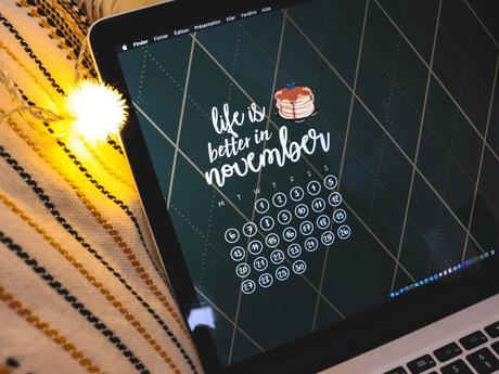 WALLPAPER // Novembre « Life is better with pancakes »