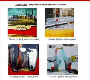 CRIDART à Metz expositions Tony SOULIE (peintures) Dominique MUCKLI (bronzes)  2/28 Novembre 2017