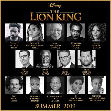 Le Roi Lion : Le live-action de Jon Favreau dévoile son casting complet