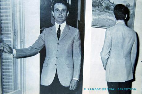 Modèle de veste du tailleur Joseph Camps, années 1960