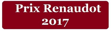 Les finalistes du Renaudot 2017