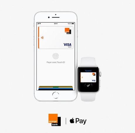 Apple Pay fonctionne avec Orange Bank