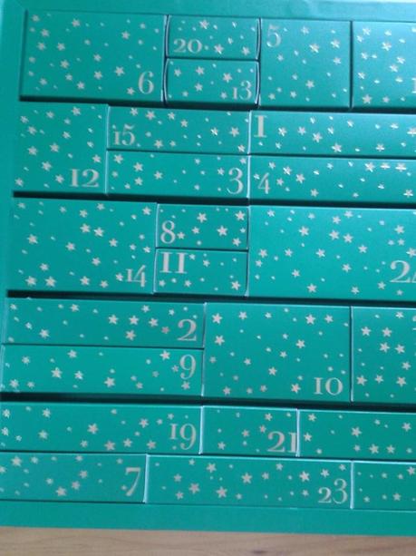 glossybox calendrier de l'avent , advent calendar by glossybox