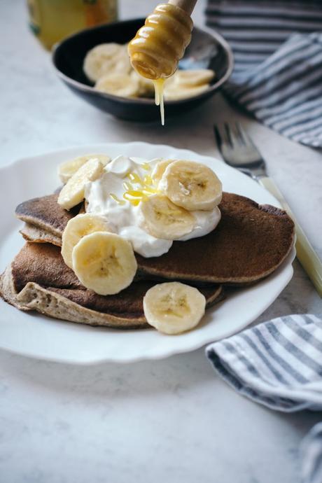 Pancakes Banane & Sarrasin pour les Sportifs
