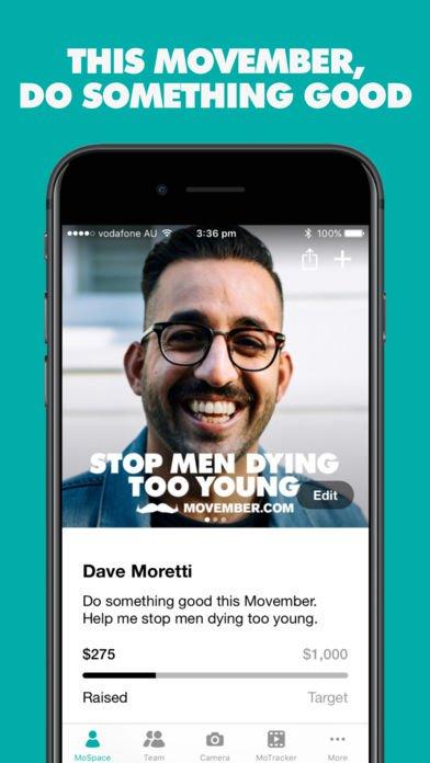 Movember Mobile : l’app indispensable pour tout « Mo Bro » qui se respecte Movember Mobile : l’app indispensable pour tout « Mo Bro » qui se respecte