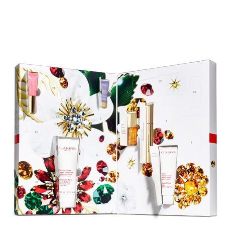 En attendant Noël… le calendrier de l’Avent Clarins.