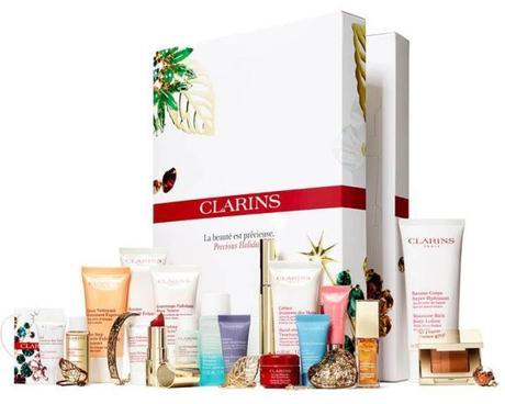 En attendant Noël… le calendrier de l’Avent Clarins.
