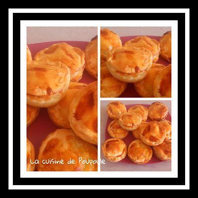Minis tourtes aux girolles au thermomix ou sans Minis tourtes aux girolles au thermomix ou sans