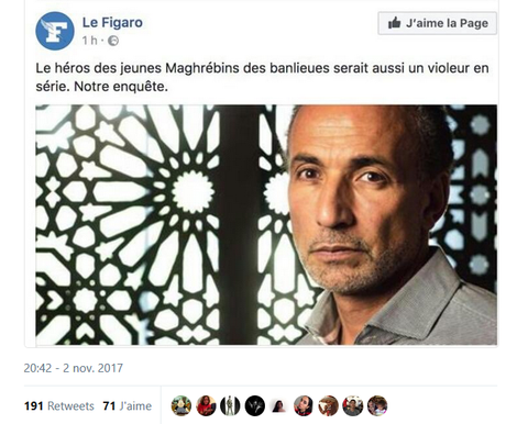 un duel improbable : Le Figaro et le « jeune de banlieue » un duel improbable : Le Figaro et le « jeune de banlieue »