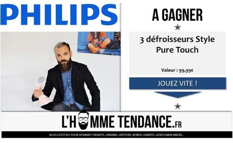 Jeu Concours - 3 défroisseurs Style Pure Touch by Philips à gagner