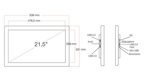 Une grande tablette tactile professionnelle idéale pour les points de vente  - Blog Eavs Groupe