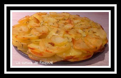 Pressé de pommes de terre au romarin ( au thermomix ou sans) 