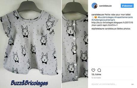 Les participations au challenge d’octobre #challengecoudreengris Les participations au challenge d’octobre #challengecoudreengris