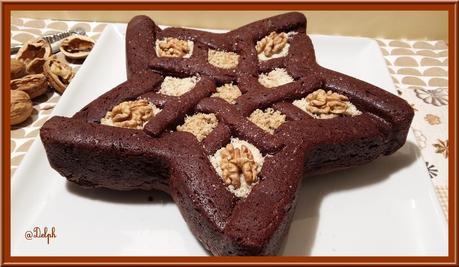 Gâteau au chocolat et au noix