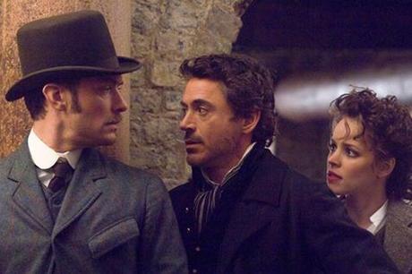 Sherlock Holmes : Photo Jude Law, Rachel McAdams, Robert Downey Jr.