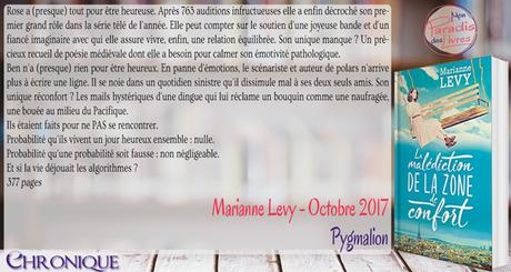 La malédiction de la zone de confort – Marianne Levy