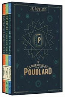 La bibliothèque de Poudlard, J.K. Rowling