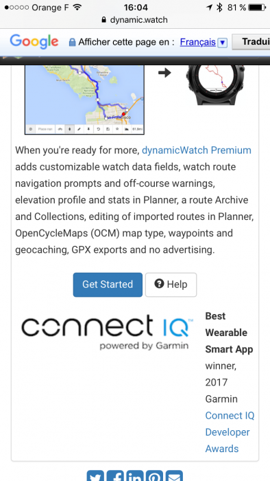 Comment créer un itinéraire pour une Garmin depuis son smartphone