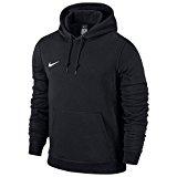 Nike 658498 010 Sweat-shirt à capuche Homme Black/Black/Football White FR : L (Taille Fabricant : L)