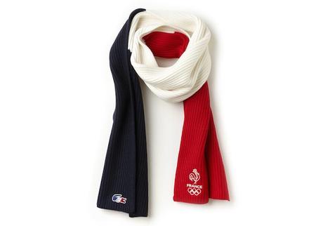 Lacoste habille l’équipe de France olympique pour les JO de 2018 ! lacoste equipe de france olympique jeux olympique 2018 pyeongchang coree du sud echarpe