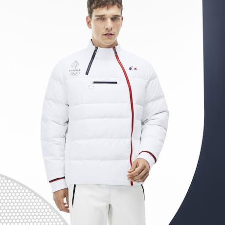 Lacoste habille l’équipe de France olympique pour les JO de 2018 ! lacoste equipe de france olympique jeux olympique 2018 pyeongchang coree du sud blouson technique