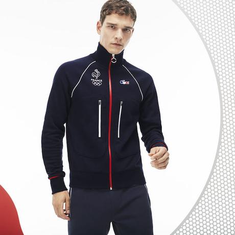 Lacoste habille l’équipe de France olympique pour les JO de 2018 ! lacoste equipe de france olympique jeux olympique 2018 pyeongchang coree du sud veste survetement