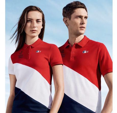 Lacoste habille l’équipe de France olympique pour les JO de 2018 ! lacoste equipe de france olympique jeux olympique 2018 pyeongchang coree du sud polo rouge
