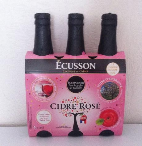 Cidre rosé Ecusson 