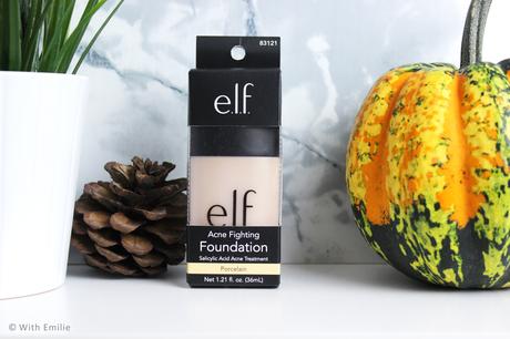 E.L.F fond de teint anti acné - Acne Fighting Foundation eyeslipsface (1)