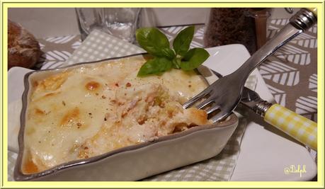 Flan de Poireau, Saumon et Mozzarella Flan de Poireau, Saumon et Mozzarella