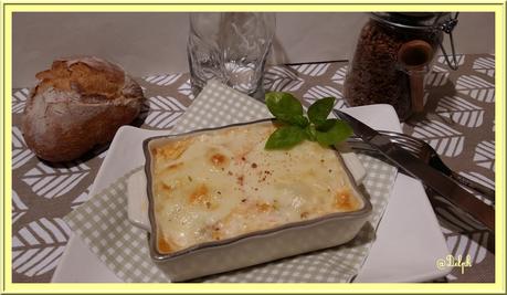 Flan de Poireau, Saumon et Mozzarella Flan de Poireau, Saumon et Mozzarella