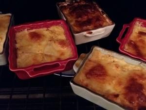 Flan de Poireau, Saumon et Mozzarella Cliquer sur les photographies pour les agrandir