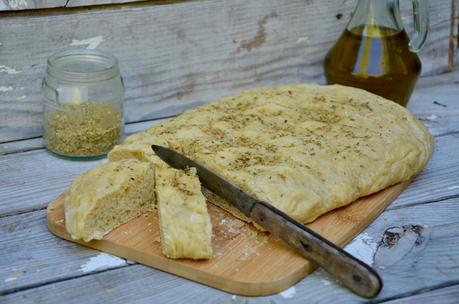 Focaccia à l'origan Focaccia à l'origan